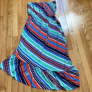 Lilly’s strapless summer dress, size L